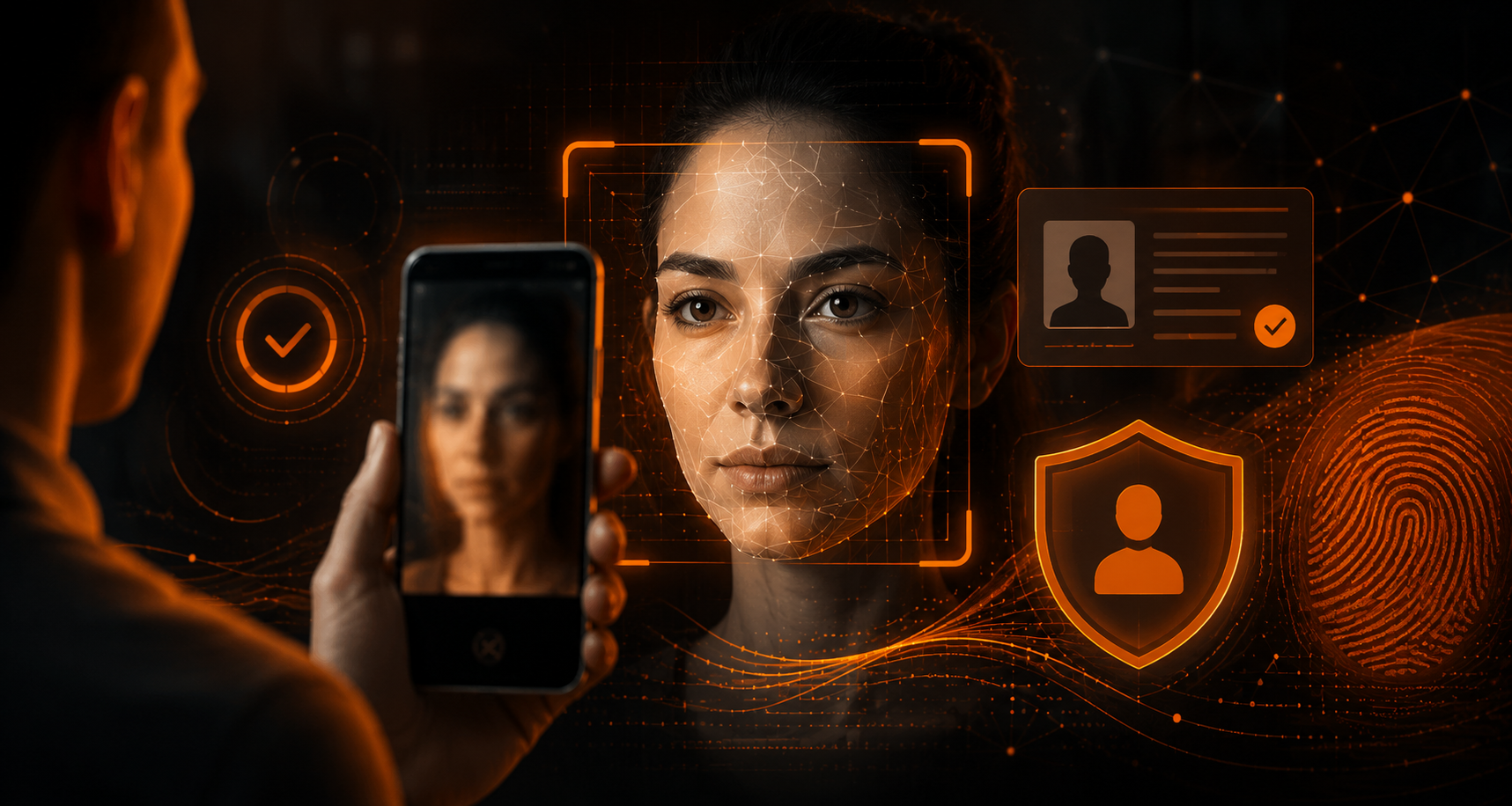 Verificação de identidade, vivacidade biométrica e antifraude